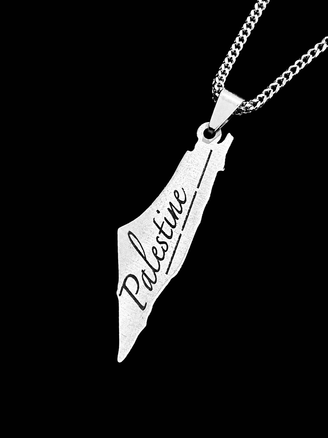 Palestine Map Pendant  thumbnail 3