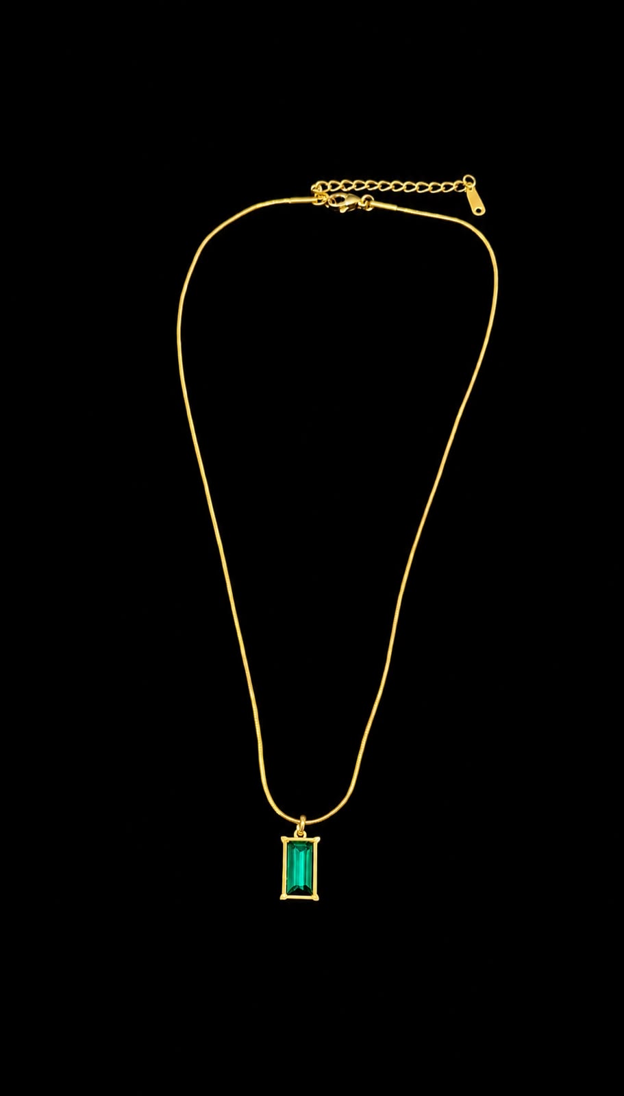 Emerald Grace Necklace thumbnail 2
