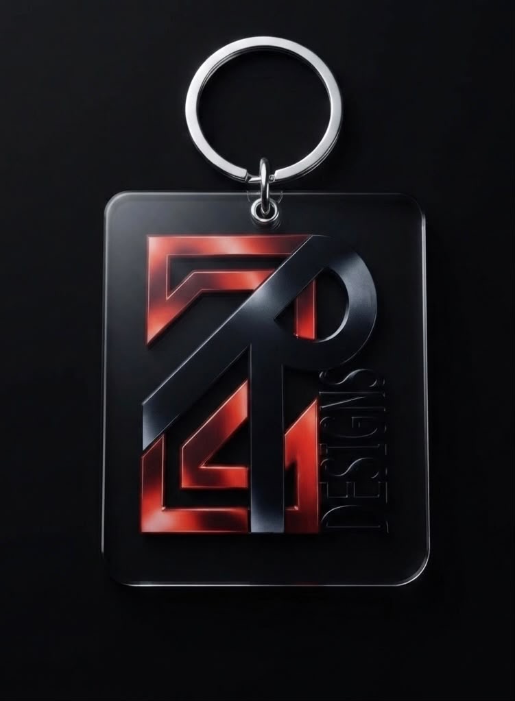 Acrylic Customized Keychain